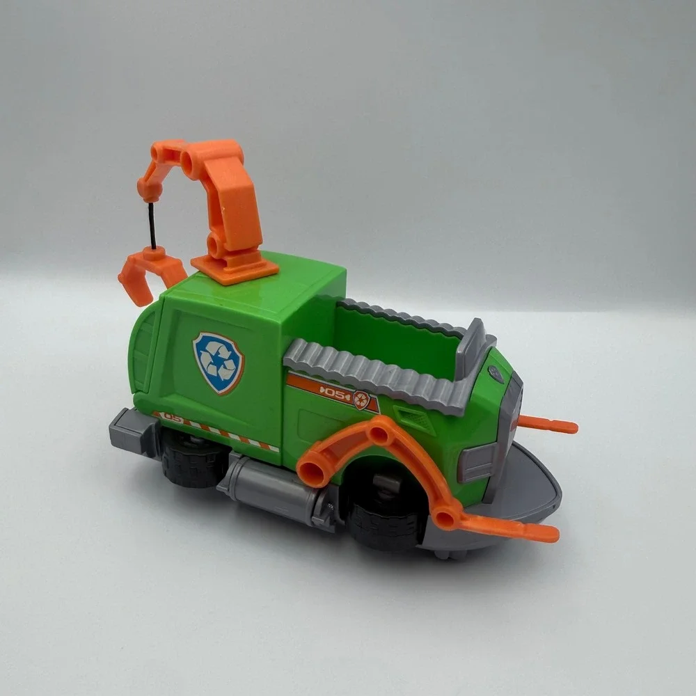 Paw Patrol Rocky Reuse It Deluxe Transforming Recycling Truck Spin Master 16601